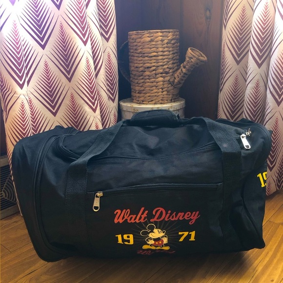Vintage Disney Travel Duffel Bag - Picture 1 of 7